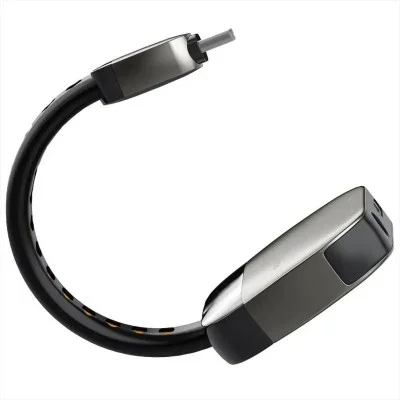 Powerology 2-IN-1 Adapter Type-C To 3.5mm  AUX _ Grey
